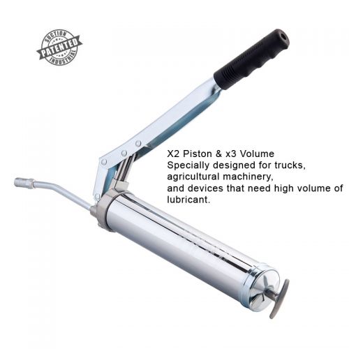 Two-Piston Lever Grease Gun
