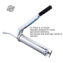 Two-Piston Lever Grease Gun